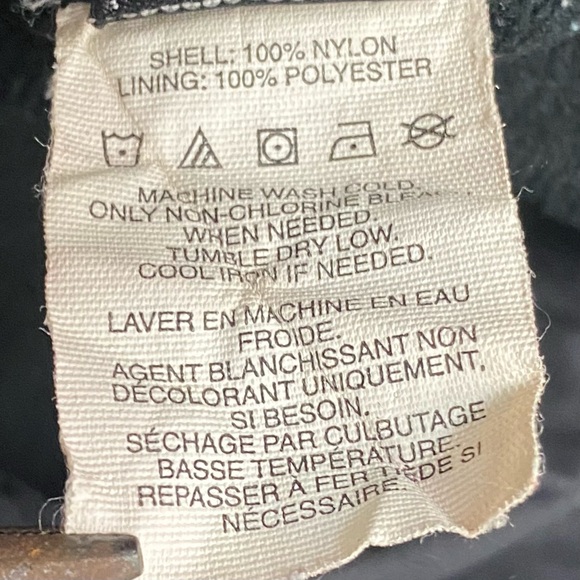 Vintage Oakley Men’s Black Fleece Lined Full Zip Weatherproof Jacket Size Large - Picture 13 of 13